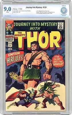 Buy Thor Journey Into Mystery #124 CBCS 9.0 1966 7001229-AA-010 • 230.55£