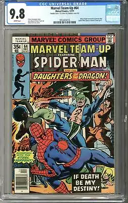 Buy Marvel Team-Up #64 CGC 9.8 - Double Cover! • 403.17£