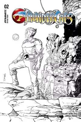 Buy Thundercats #2 (2024) Cover L Shalvey Line Art NM- 1st Print Dynamite Comics • 3.50£