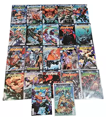 Buy DC Comics Aquaman Lot Of 22 Comic Books DC Universe Rebirth: 1, 3-8, 10-24 • 17.41£