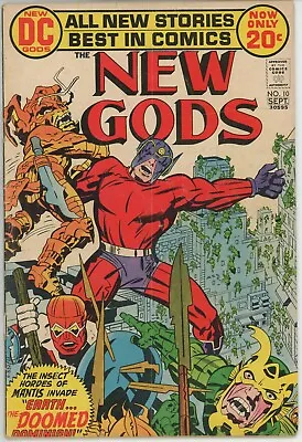 Buy New Gods #10 (1971) - 5.0 VG/FN *Earth--the Doomed Dominion* Mark Jeweler • 10.05£