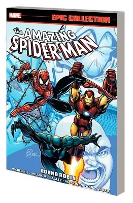 Buy AMAZING SPIDER-MAN EPIC COLLECTION ROUND ROBIN GRAPHIC NOVEL (488 Pages) • 24.99£