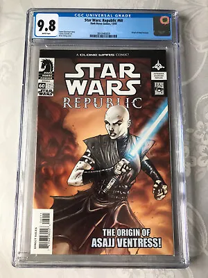 Buy Star Wars Republic 60 CGC 9.8 - Origin Of Asajj Ventress • 142.99£