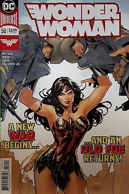 Buy Wonder Woman #58 2019 DC Comics Fantasy Ft Ares God Of War / Aquaman #43 Preview • 0.85£
