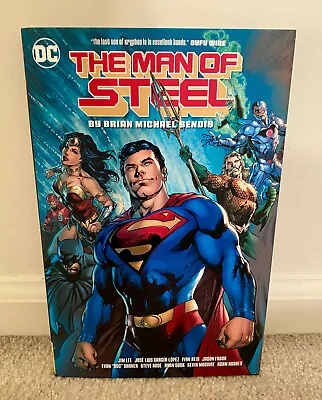 Buy Superman The Man Of Steel Brian Michael Bendis Jim Lee Wonder Woman Batman  • 15£