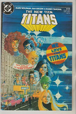 Buy *** Dc Comics New Teen Titans Vol 2 #6 F+ *** • 2.25£