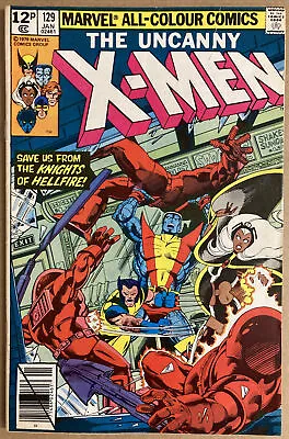 Buy Uncanny X-men #129 Jan 1980 1st Appearances Kitty Pryde & Emma Frost MAJOR KEY • 149.99£