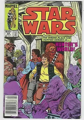 Buy Star Wars 85 Vfnm 1984 Newsstand Variant Luke Skywalker 1977 Series Lb3 • 8.03£