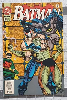Buy Batman # 489 (DC, 1993) 1st Azrael As Batman, 1st Bane In Title VF/NM • 9.63£