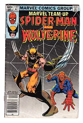 Buy Marvel Comics Marvel Team-Up #117 Spider-Man And Wolverine 1982 • 10.39£