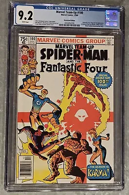 Buy Marvel Team-Up #100 (Dec 1980, Marvel) CGC 9.2 (White Pages) - Newsstand • 78.24£