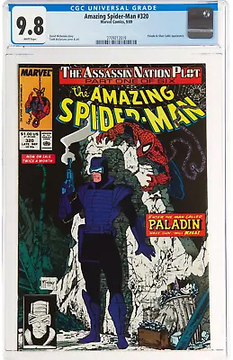 Buy 🔥 Amazing Spider-Man #320 CGC 9.8 NM/MT Todd McFarlane Art Paladin Silver Sable • 156.54£