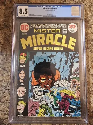 Buy Mister Miracle #16 (1973) CGC 8.5 WP Jack Kirby Bronze Age DC Comics  • 48.18£