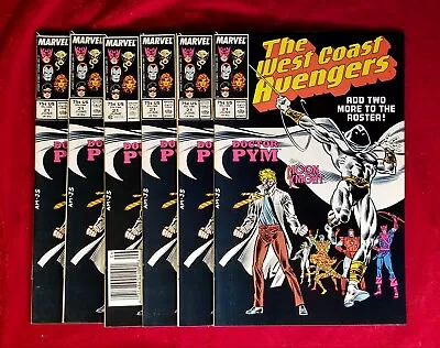 Buy 1987 WEST COAST AVENGERS #21 Lot NM 1ST APP Joining MOON KNIGHT Comic 80s Vtg • 39.97£
