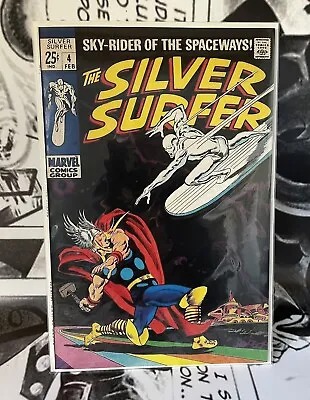 Buy Silver  Surfer #4 Fantasy Masterpieces Marvel Reprint Coverless  10 Comic Thor • 180£