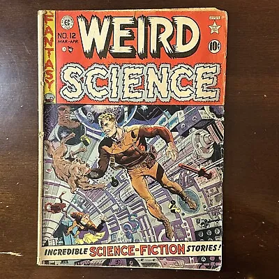 Buy Weird Science #12 (1952) - Golden Age Sci-Fi Cover! • 165.57£