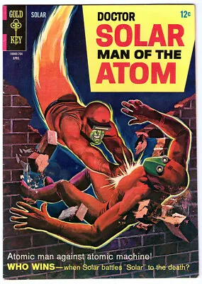 Buy DOCTOR SOLAR Man Of The Atom #19 In VF Condition 1967 Silver Age Gold Key Comic • 19.99£