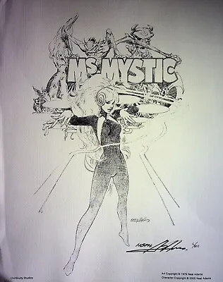 Buy NEAL ADAMS  Ms Mystic The New Heroes Portfolio Signed Print 6/200 Ltd Ed • 11.86£