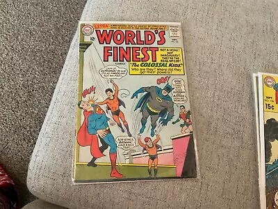 Buy World's Finest # 152 D.C. 1965. Batman & Superman Vs. The Colossal Twins • 7.94£