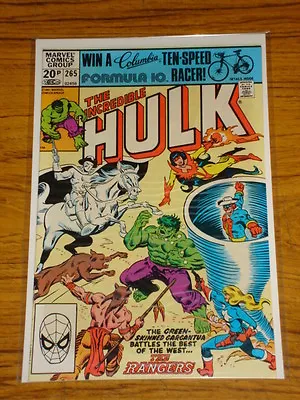 Buy Incredible Hulk #265 Vol1 Marvel Comics November 1981 • 16.99£