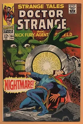 Buy Strange Tales #164 Marvel 1968 VF- 7.5 Adkins/Steranko • 63.19£