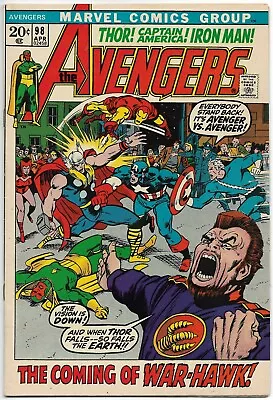 Buy Avengers #98 Vf- 7.5 • 38.49£