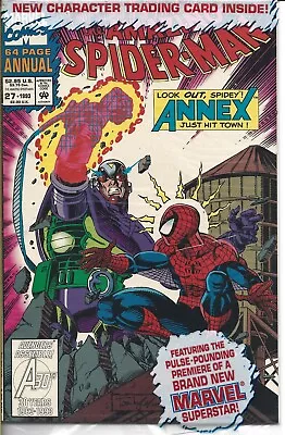 Buy Amazing Spider-man Annual #27 Marval Comics 1993 New/sealedpolybag/w/cards/b/b • 6.44£