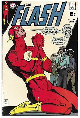 Buy The Flash #198 Vf 8.0 Zatanna Back-up Story! Gil Kane! ! Bronze Age Dc! • 59.57£