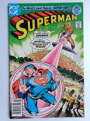 Buy Dc Comics  Superman  #308 February 1977  Garcia Lopez  Art - Neal Adams Cover • 6.75£