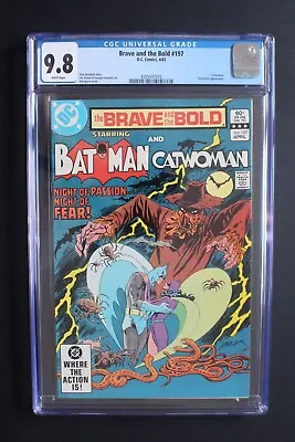 Buy Brave And Bold #197 SCARECROW 1982 Origin Earth-2 CATWOMAN Weds Batman CGC 9.8 • 151.11£