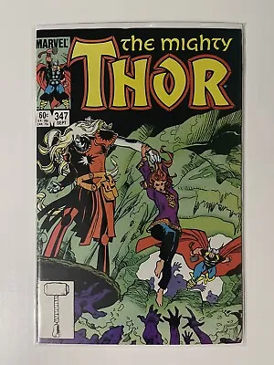 Buy The Mighty Thor #347 Marvel Comics 1984 VF / NM + Bagged • 3.16£