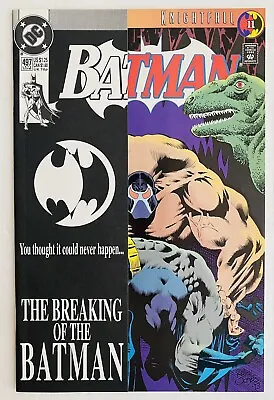 Buy Batman #497 Knightfall 11 (DC Comics, 1993) Bane Key Breaking Of The Batman • 5.99£
