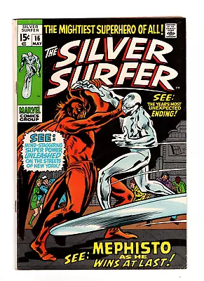 Buy Silver Surfer #16, VG/FN 5.0, Mephisto • 43.43£