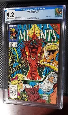 Buy 1990 Marvel Comics THE NEW MUTANTS #85 CGC 9.2 Liefeld/McFarlane Cover Vulture  • 40.94£