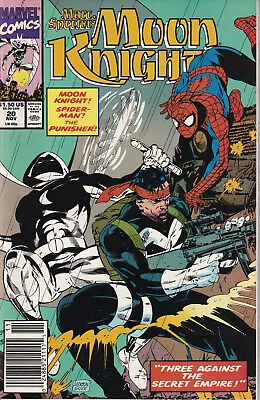 Buy MARC SPECTOR: MOON KNIGHT Vol. 1 #20 November 1990 MARVEL Comics - Spider-Man • 25.67£