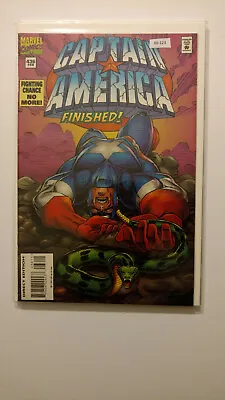 Buy Captain America 436 Fighting Chance No More Marvel High Grade Comic K6-123 • 6.41£