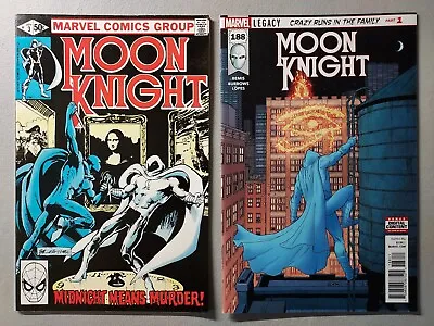 Buy Moon Knight #3 - 1st Midnight Man (1980) & #188 - 1st Sun King - 50% Off Sale • 11.99£