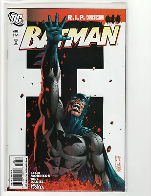 Buy Batman 681 R.I.P. Conclusion 9.8 MINT AMAZING Copy VARIANT Cover • 88.55£