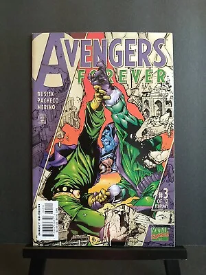Buy Avengers Forever #3 NM+ Kang Vs. Immortus Marvel Comics 1999 Loki Disney+ Show • 7.16£