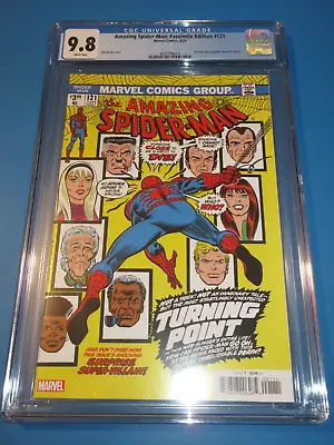 Buy Amazing Spider-man #121 Facsimile Reprint Death Of Gwen CGC 9.8 NM/M Gem Wow • 41.57£