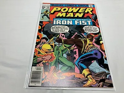 Buy Power Man 48 VF/NM 9.0 Bronze Age Iron Fist! Claremont Byrne 1977 • 46.60£