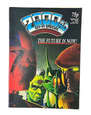 Buy 2000ad Sci-Fi Special Vintage Comic 1987 Judge Dredd The Future Is Now • 3.99£