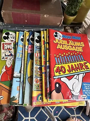 Buy German Mickey Mouse Comic Books • 96.30£