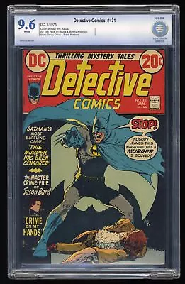 Buy Detective Comics (1937) #431 CBCS NM+ 9.6 White Pages DC Comics 1973 • 95.27£