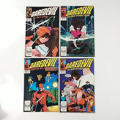 Buy Daredevil #255 256 258 259 Lot Typhoid Mary (1988 Marvel Comics) • 16.08£
