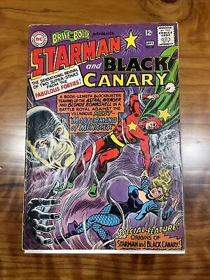 Buy Brave And The Bold #61 - Origin Of Starman & Black Canary (DC, 1965)  VG+ (JD2) • 23.72£
