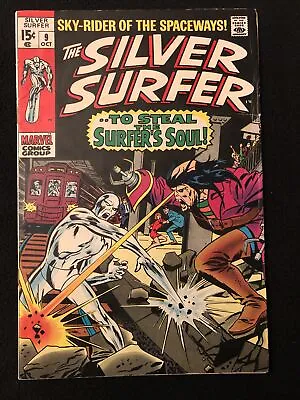 Buy Silver Surfer 9 4.5 5.0 Marvel 1969 Eg • 26.07£