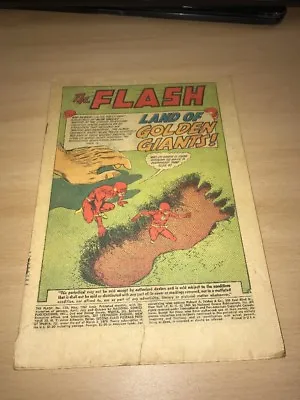 Buy AWESOME FLASH #120 1st FLASH/KID FLASH  TEAM UP COVERLESS BUT COMPLETE COMIC • 20.49£