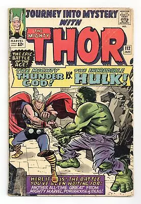 Buy Thor Journey Into Mystery #112 GD 2.0 1965 • 79.95£