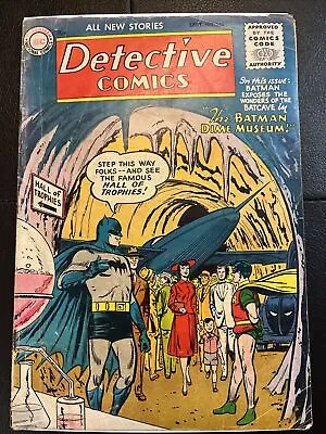Buy Detective Comics 243 The Batman Dime Museum (Batman, Robin) 1955 Rare Book! • 47.29£